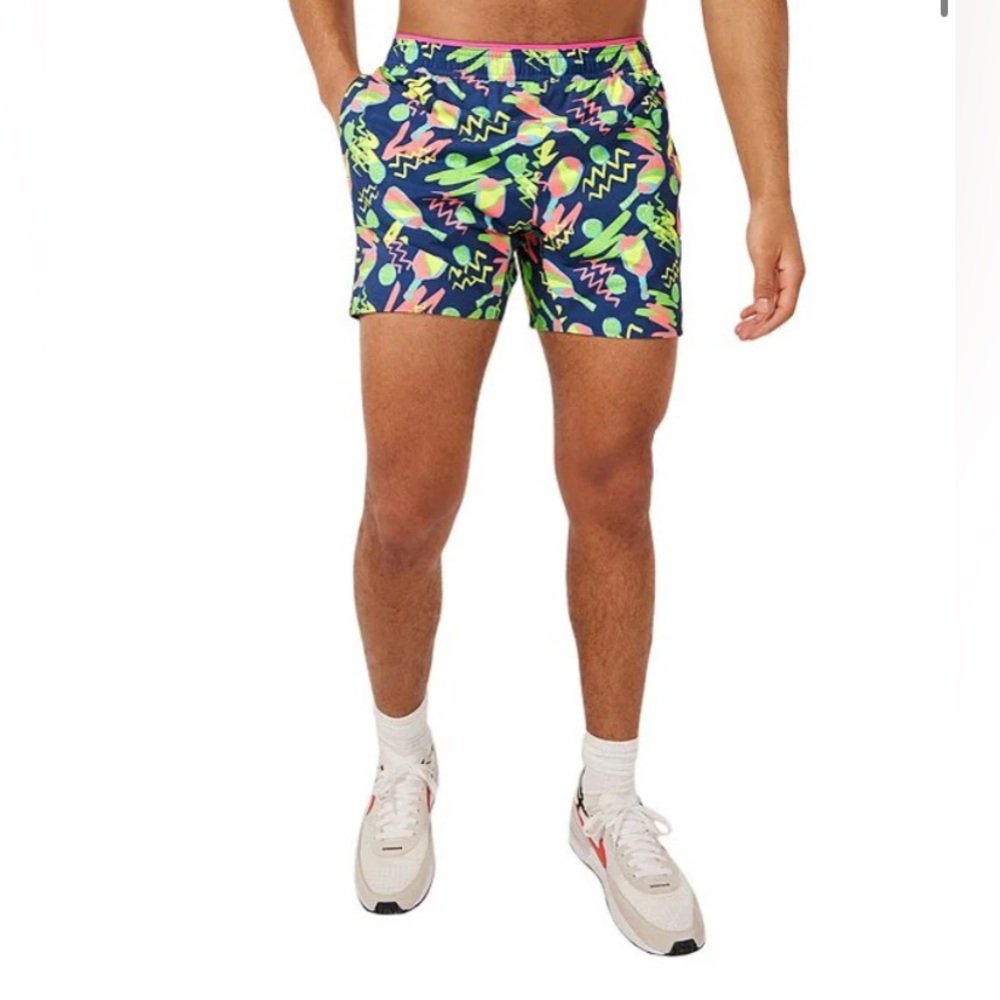 NWOT CHUBBIES SWIM TRUNK 3 POCKET 5.5 inseam lined | M